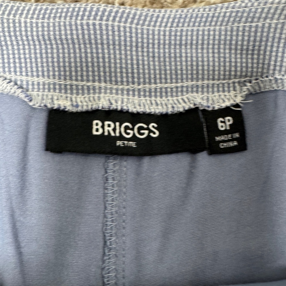 Briggs Blue Pinstripe Mini Skort - Picture 4 of 6
